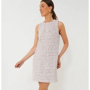 Tuckernuck Cream Tweed Mini Dress